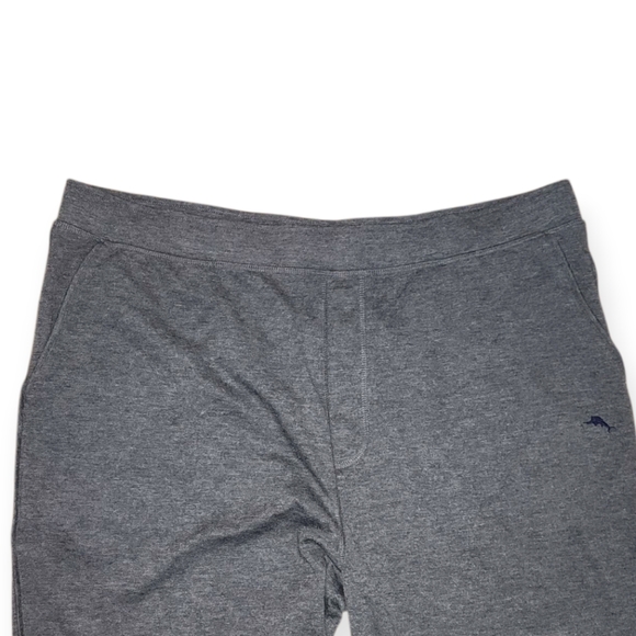 Tommy Bahama Grey Jersey Lounge Joggers Pants - Men's - Picture 4 of 11